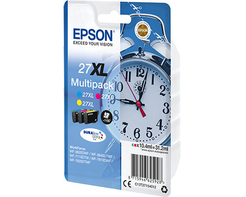 Epson 27XL Multipack T2715 Cyan, Magenta, Gelb jetzt kaufen