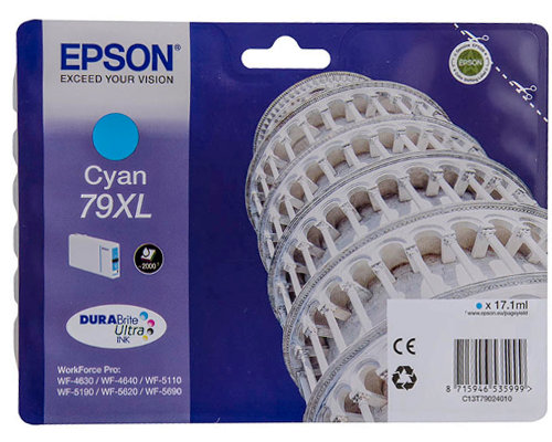 EPSON 79XL / T7902 Druckerpatrone (17,1 ml) Cyan jetzt kaufen