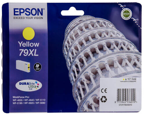 EPSON 79XL / T7904 Druckerpatrone (17,1 ml) Gelb jetzt kaufen