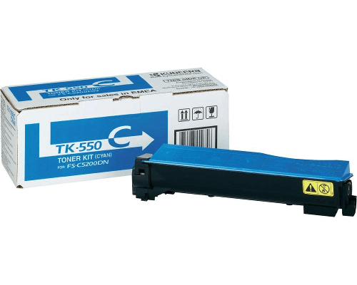 Kyocera TK-550C Originaltoner Cyan jetzt kaufen