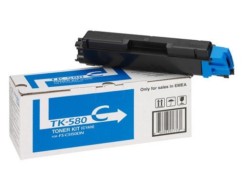 Kyocera-Originaltoner TK-580C jetzt kaufen (2.800 Seiten) Cyan