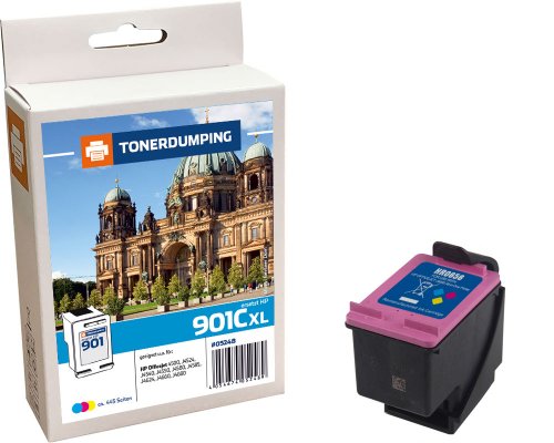 Kompatibel mit HP 901/ CC656AE XL-Druckerpatrone Color jetzt kaufen von TONERDUMPING