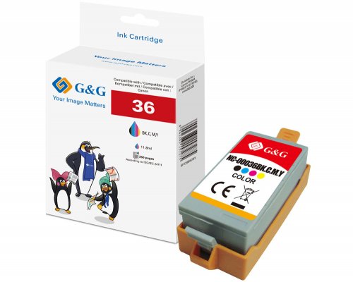 Kompatibel mit Canon CLI-36/ 1511B001 Druckerpatrone Schwarz/ Color jetzt kaufen - Marke: G&G
