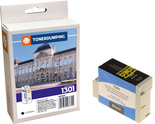 Kompatibel mit Epson T1301 Druckerpatrone Schwarz jetzt kaufen von TONERDUMPING