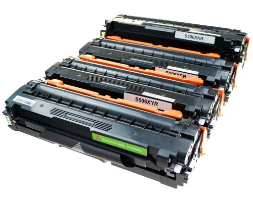 Kompatibel mit Samsung 506L / CLT-P506L/ELS Toner Multipack je 1x Schwarz, Cyan, Magenta, Gelb jetzt kaufen von TONERDUMPING