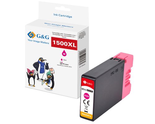 Kompatibel mit Canon PGI-1500XLM/ 9230B001 XL-Druckerpatrone Magenta jetzt kaufen - Marke: G&G