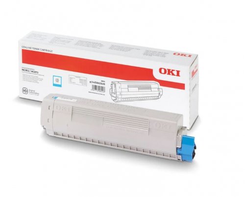 Original OKI-Toner 45862839 jetzt kaufen (7.300 Seiten) Cyan