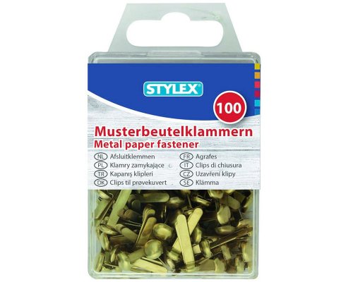 100 Musterklammern/ Splitpennen von Stylex