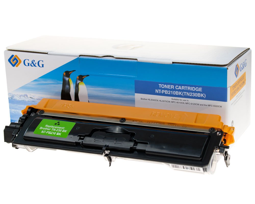 Kompatibel mit Brother TN-230BK Toner Schwarz [modell] - Marke: G&G