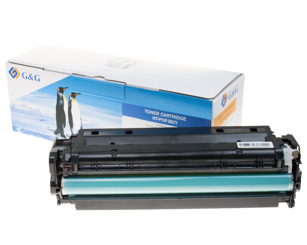 Kompatibel mit HP 312A / CF382A Toner Gelb [modell] - Marke: G&G