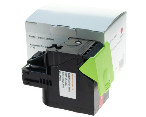 Kompatibel mit Lexmark C242XM0 XXL-Toner jetzt kaufen (3.500 Seiten) Magenta - von TONERDUMPING