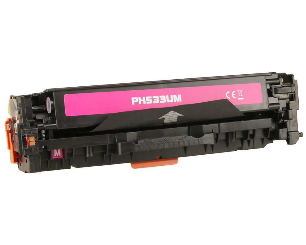 Kompatibel mit HP 304A / 305A / 312A / Canon 718M/ CE413A / CC533A / CF383A Toner Magenta [modell] von TONERDUMPING