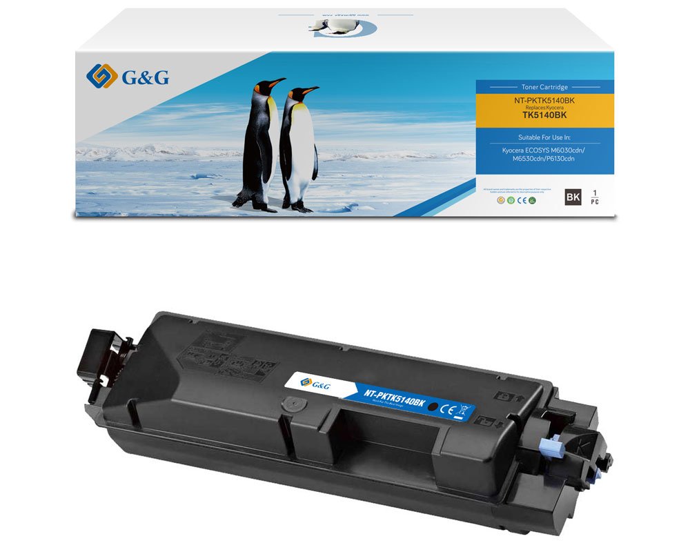 Kompatibel mit Kyocera TK-5140K/ 1T02NR0NL0 Toner Schwarz [modell] - Marke: G&G