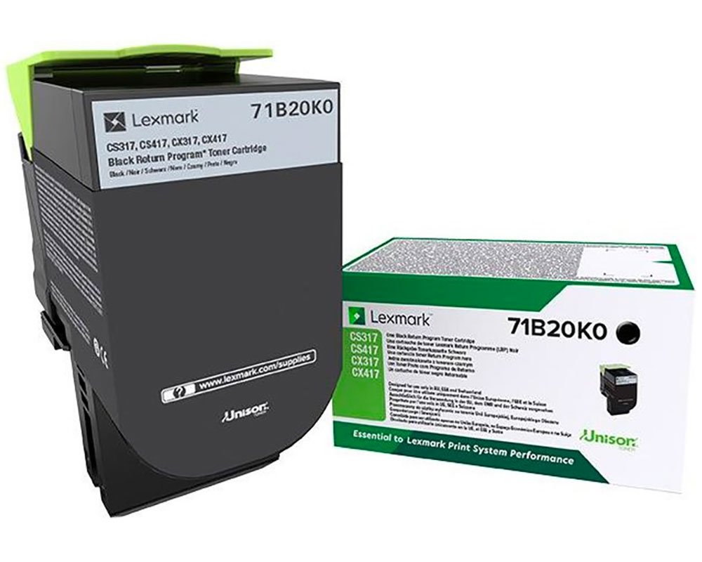 Lexmark Toner 71B20K0 Schwarz [modell]