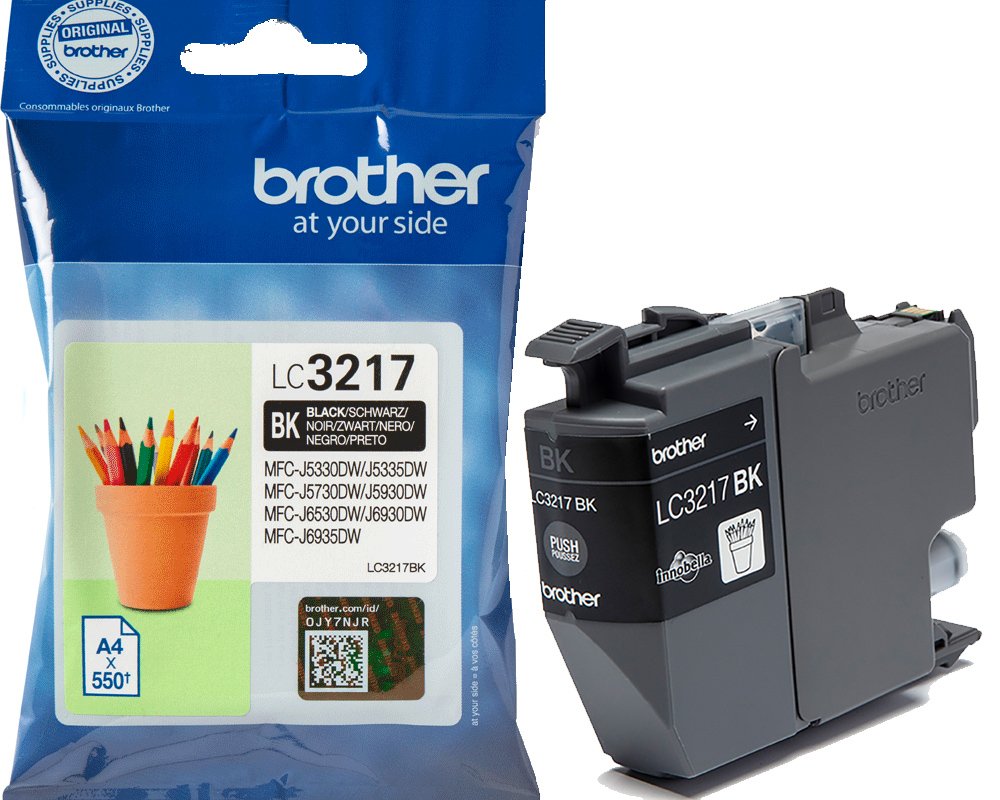 Brother LC-3217BK Original-Druckerpatrone Schwarz [modell]