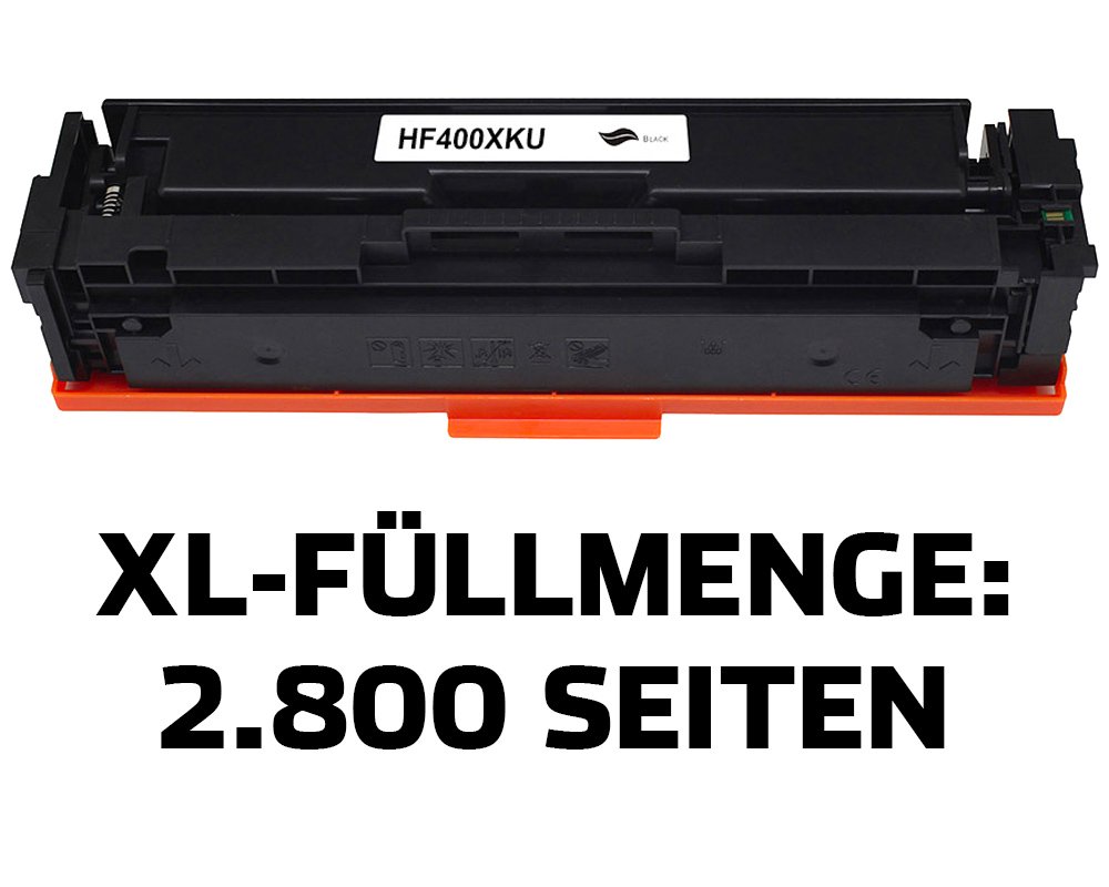 Kompatibel mit HP 201X / CF400X XL-Toner Schwarz [modell] von TONERDUMPING