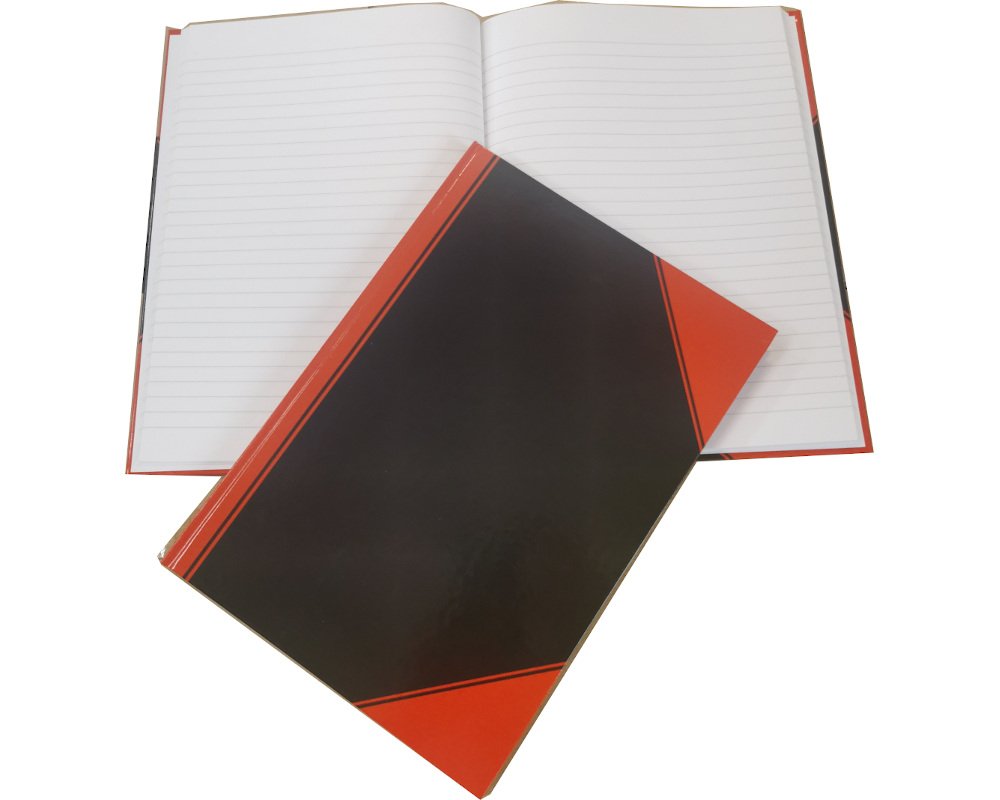 Notizbuch/ Kladde/ Chinakladde mit festem Einband DIN A4, 80 Blatt, 70g, liniert