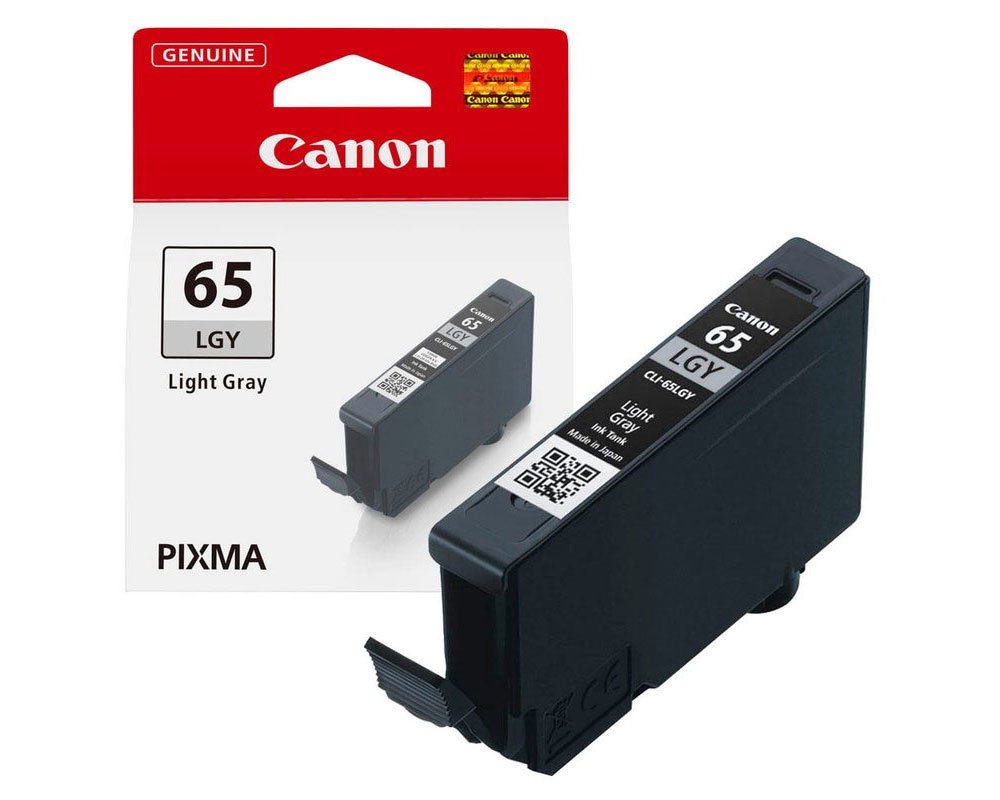 Canon CLI-65LGY Original-Tinte 4222C001AA [modell] (12,6 ml) hellgrau