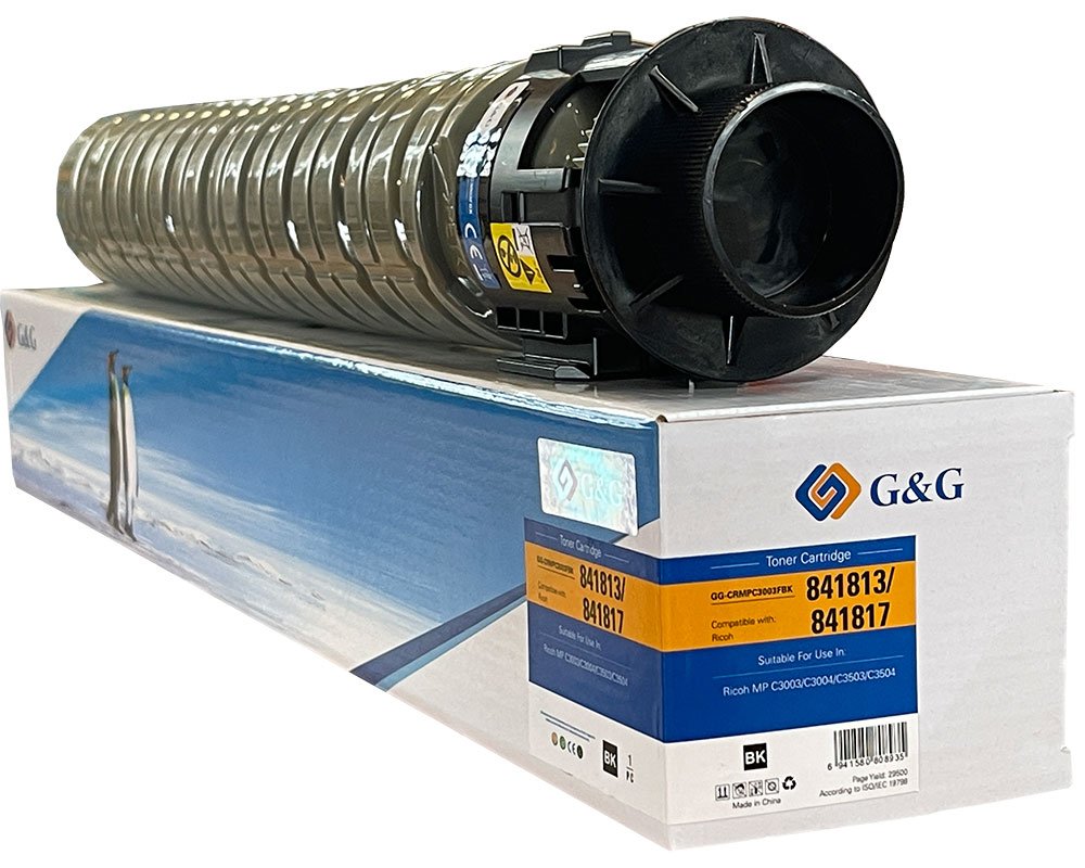 Kompatibel mit Ricoh 841813/ 841817 MP C3503 Toner [modell] 29.500 Seiten schwarz - Marke: G&G