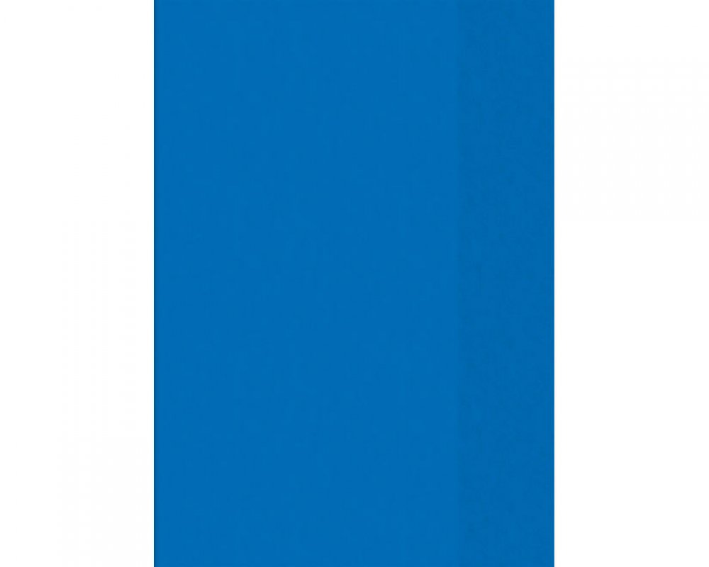Heftumschlag A4, transparent, blau, PP