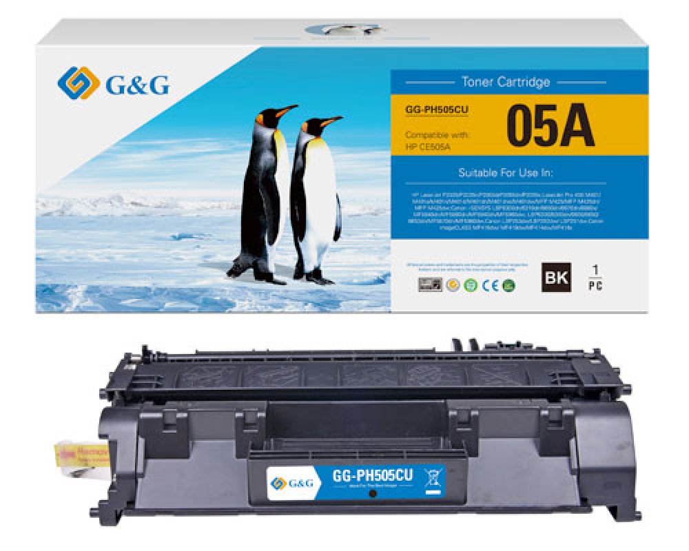 Kompatibel mit HP 05A / 80A / CE505A / CF280A / Canon 719 Toner [modell] - Marke: G&G