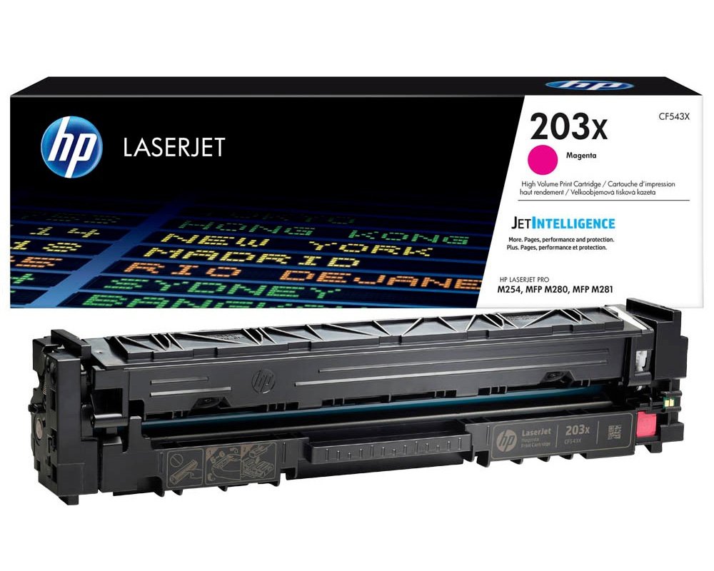 HP 203X / CF543X Toner Magenta [modell]