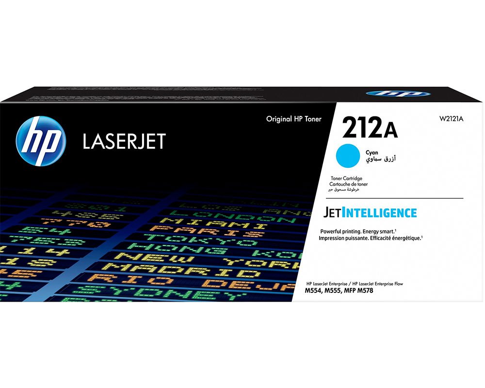 HP 212A Original-Toner W2121A [modell] cyan (4.500 Seiten)