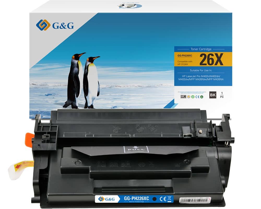 Kompatibel mit HP 26X / CF226X XL-Toner [modell] - Marke: G&G