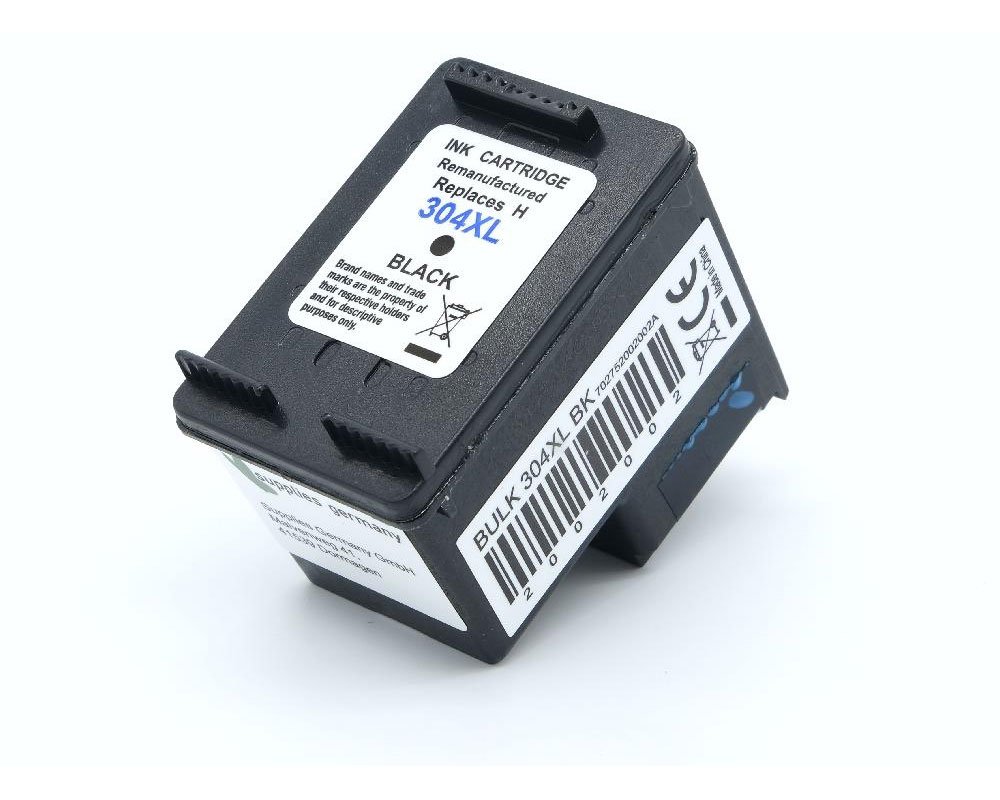Kompatibel mit HP 304XL/ N9K08AE XXL-Druckerpatrone Schwarz [modell] von TONERDUMPING