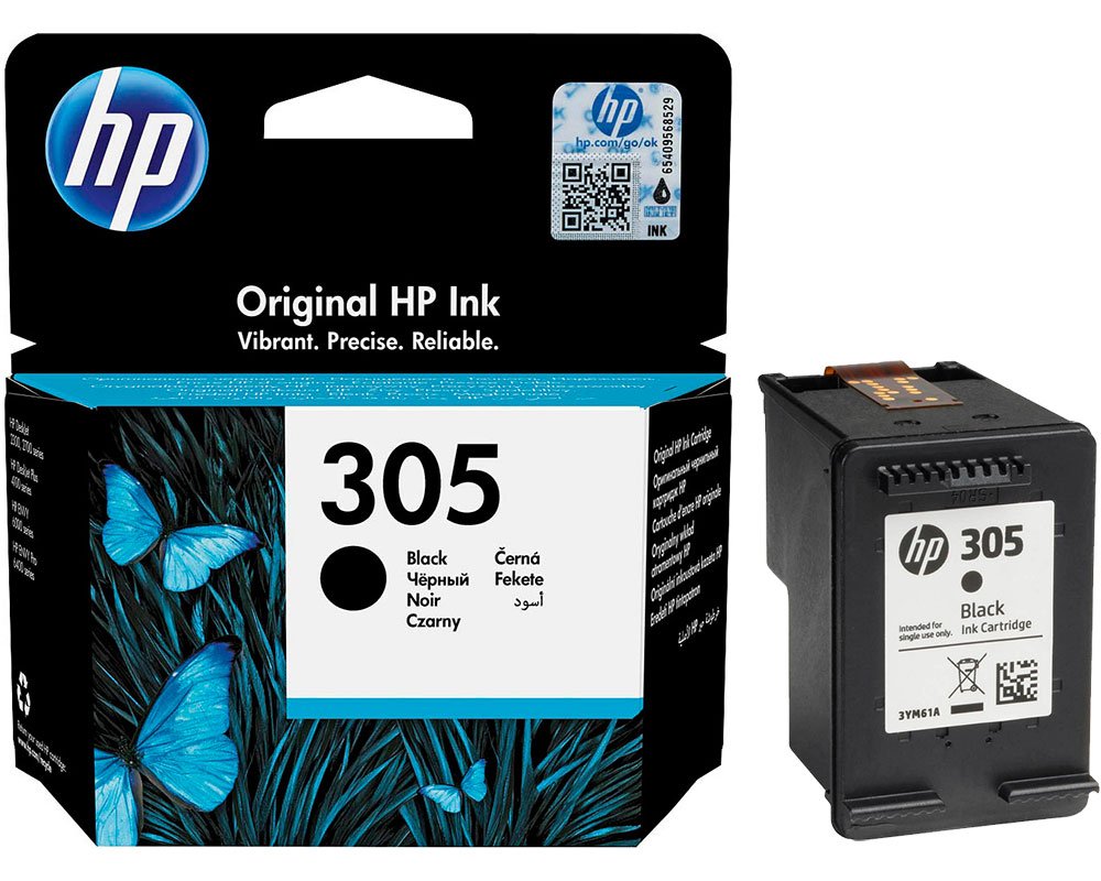 HP Original schwarz Druckerpatrone 305