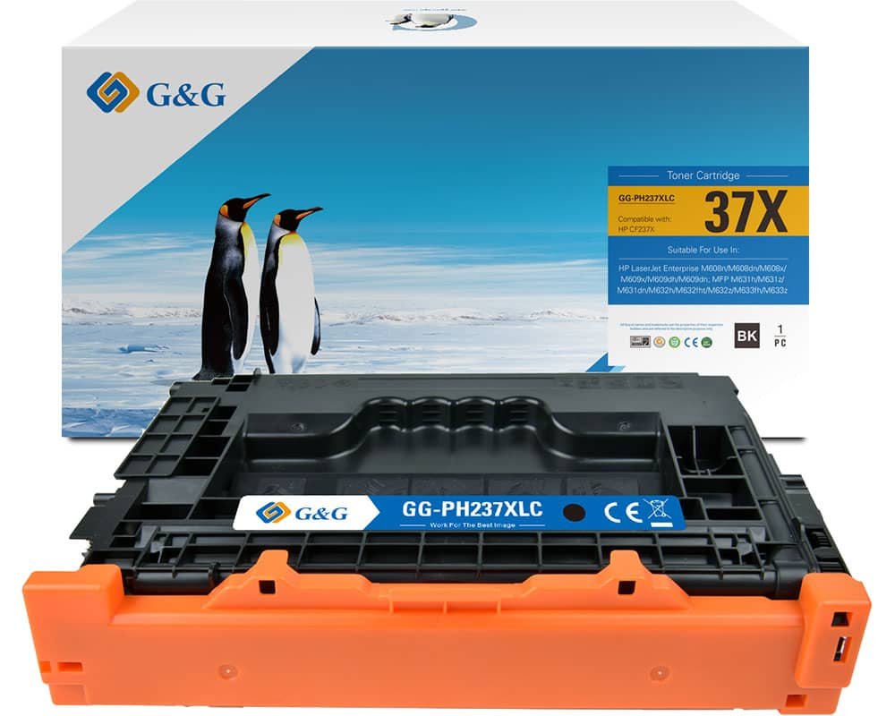 Kompatibel mit HP 37X / CF237X XL-Toner [modell] - Marke: G&G