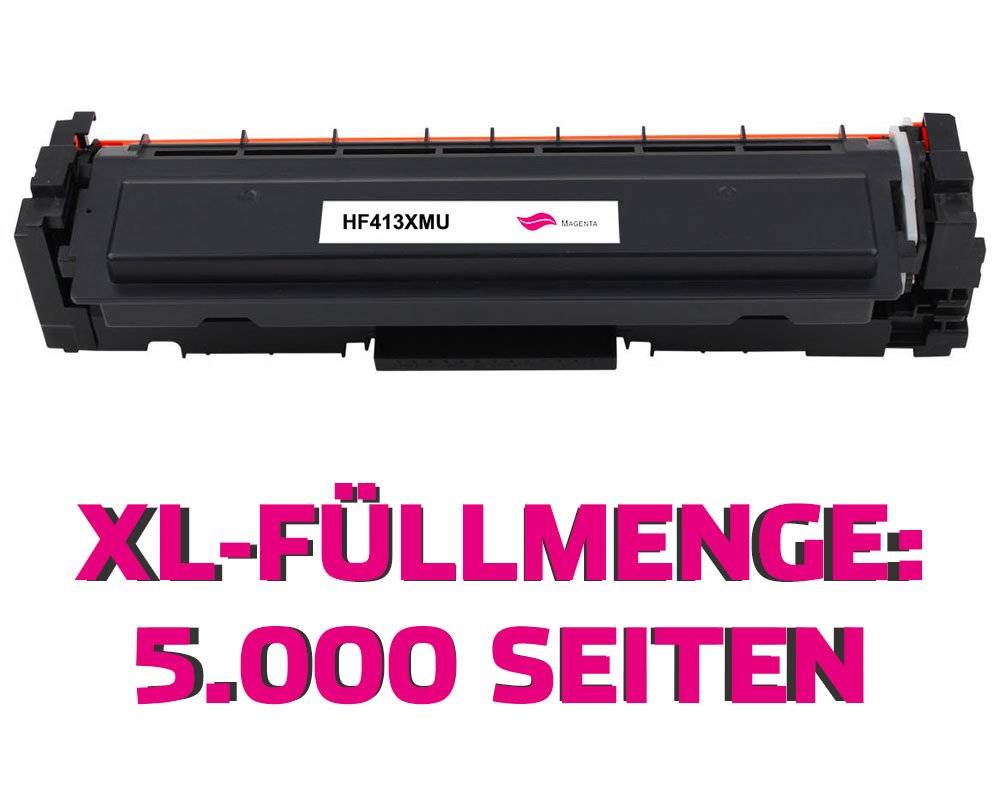 Kompatibel mit HP 410X / CF413X XL-Toner Magenta [modell] von TONERDUMPING