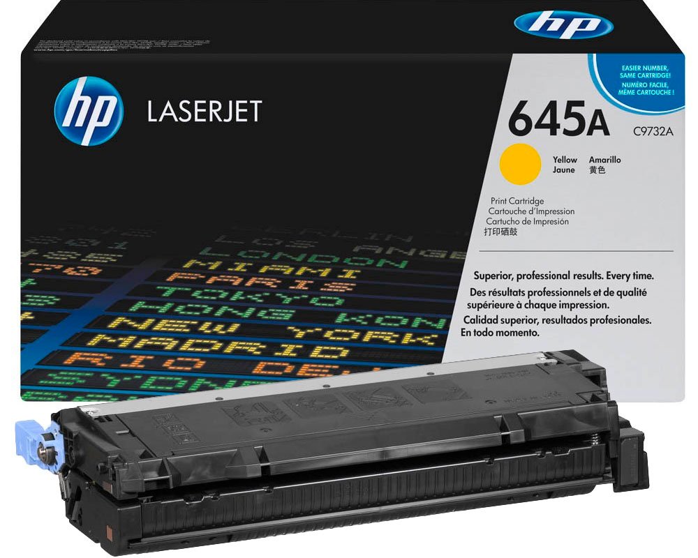 HP 645A Gelb Original-Toner (C9732A) [modell]
