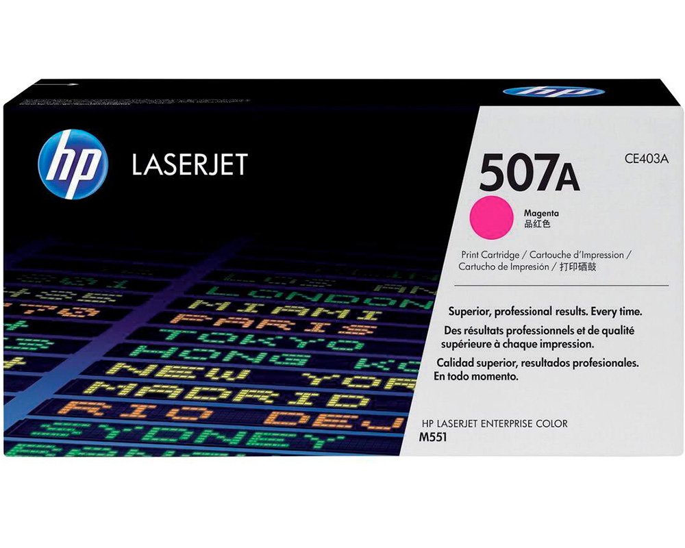 HP 507A Original-Toner (CE403A) Magenta [modell]