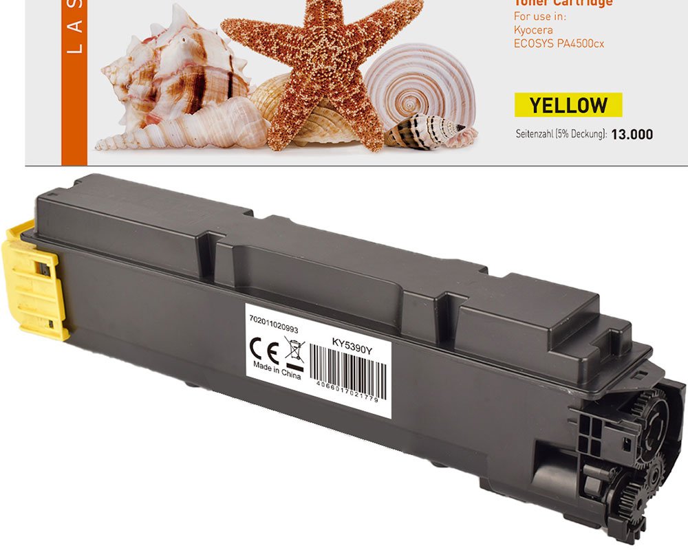 Kompatibel mit Kyocera Toner TK-5390Y [modell] (13.000 Seiten) gelb von TONERDUMPING
