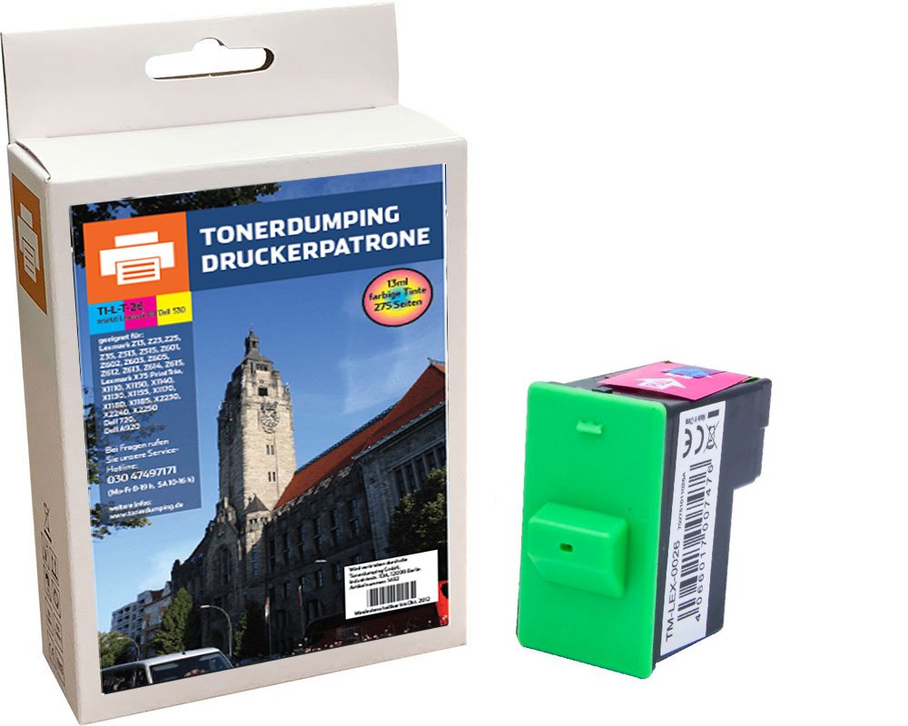 Kompatibel mit Lexmark 26 Druckerpatrone Farbe [modell] von TONERDUMPING