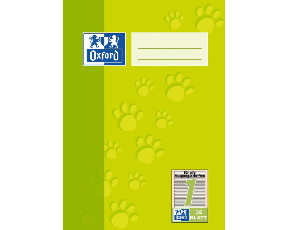 Oxford Schulheft A5 32 Blatt Lineatur 1