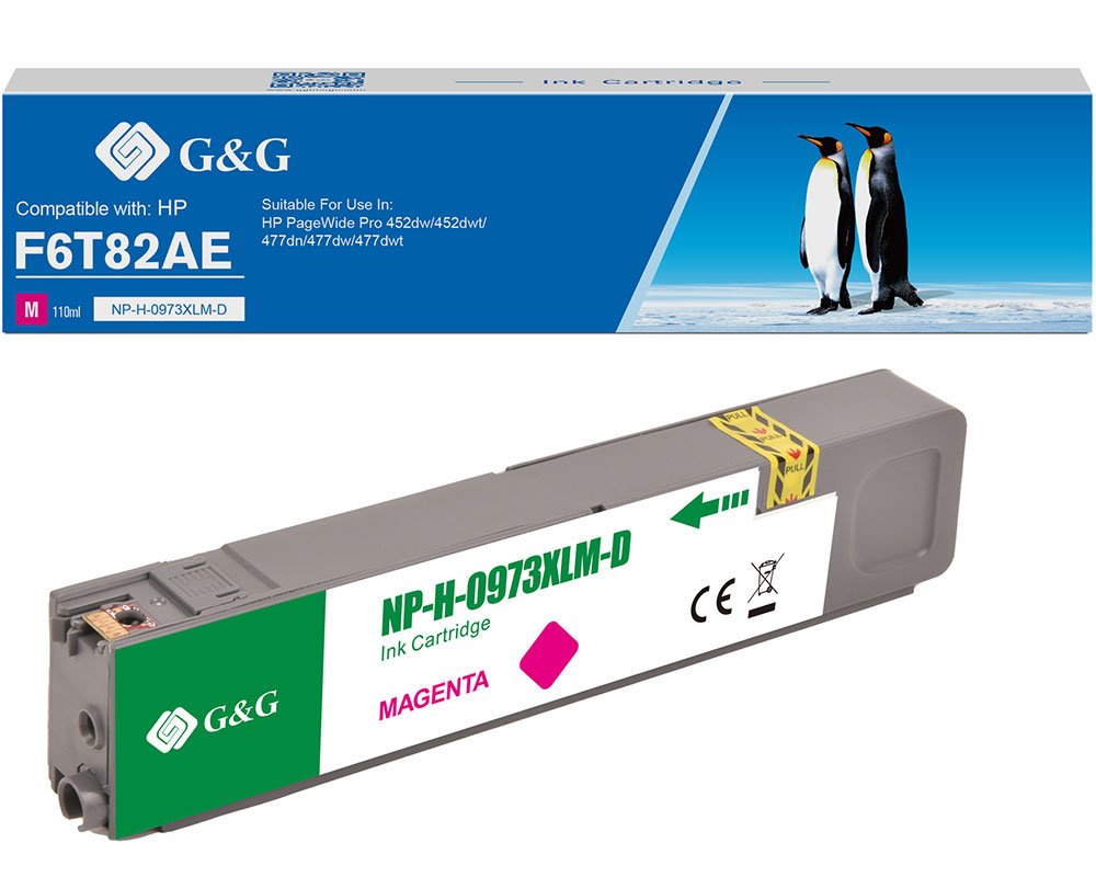 Kompatibel mit HP 973X/ F6T82AE XL-Druckerpatrone Magenta [modell] - Marke: G&G
