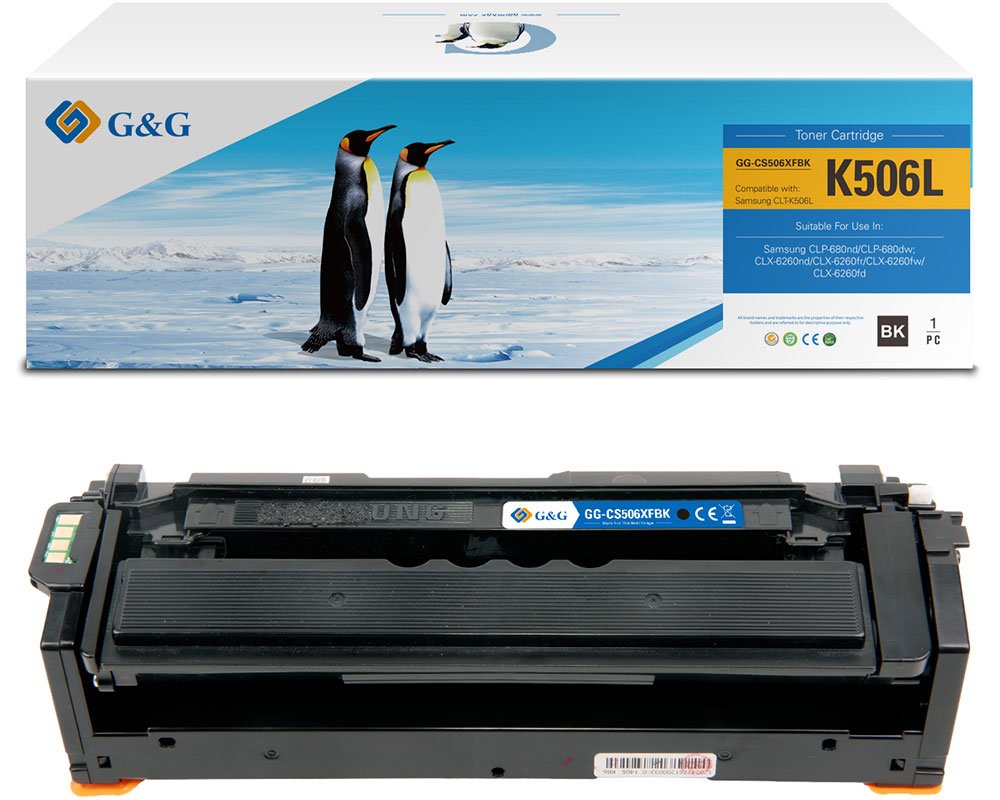 Kompatibel mit Samsung 506/ CLT-K506L/ HP SU171A Toner Schwarz [modell] - Marke: G&G