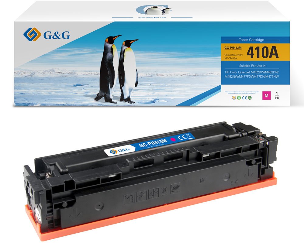 Kompatibel mit HP 410A / CF413A Toner Magenta [modell] - Marke: G&G