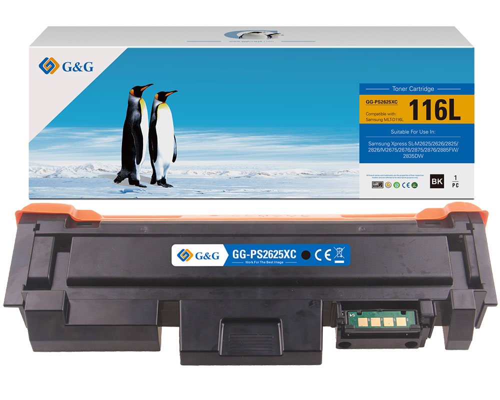 Kompatibel mit Samsung D116L/ MLT-D116L/ HP SU828A XL-Toner [modell] - Marke: G&G