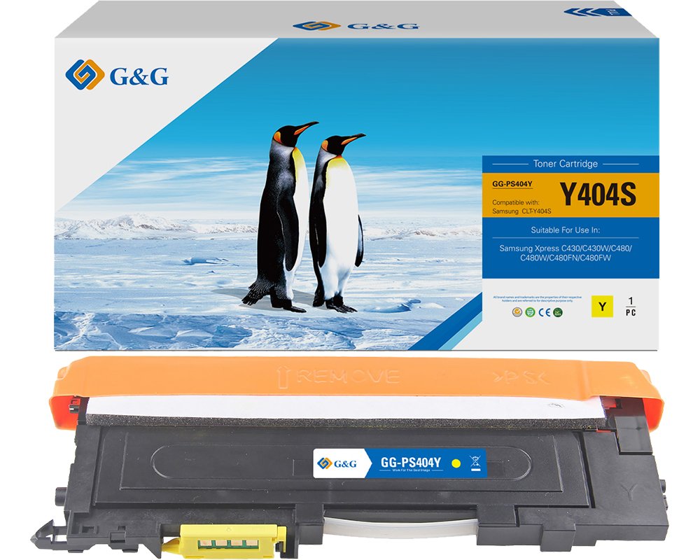 Kompatibel mit Samsung 404/ CLT-Y404S/ HP SU444A Toner Gelb [modell] - Marke: G&G