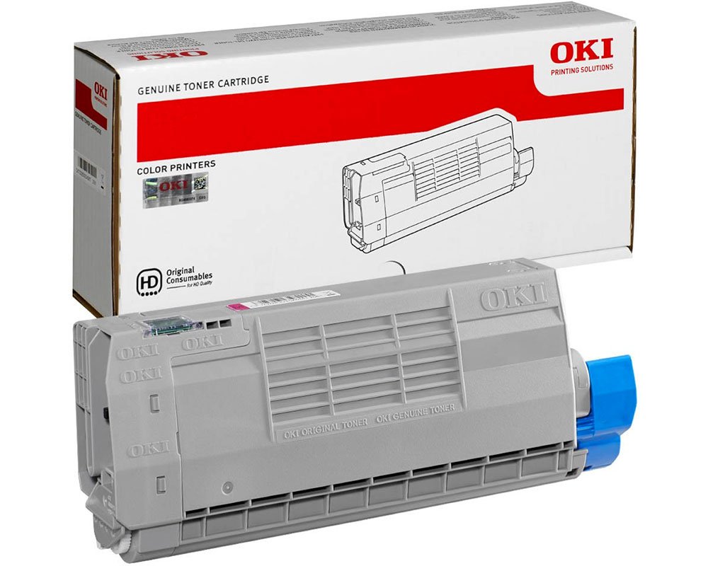 OKI 46507614 Original-Toner [modell] (11.500 Seiten) magenta