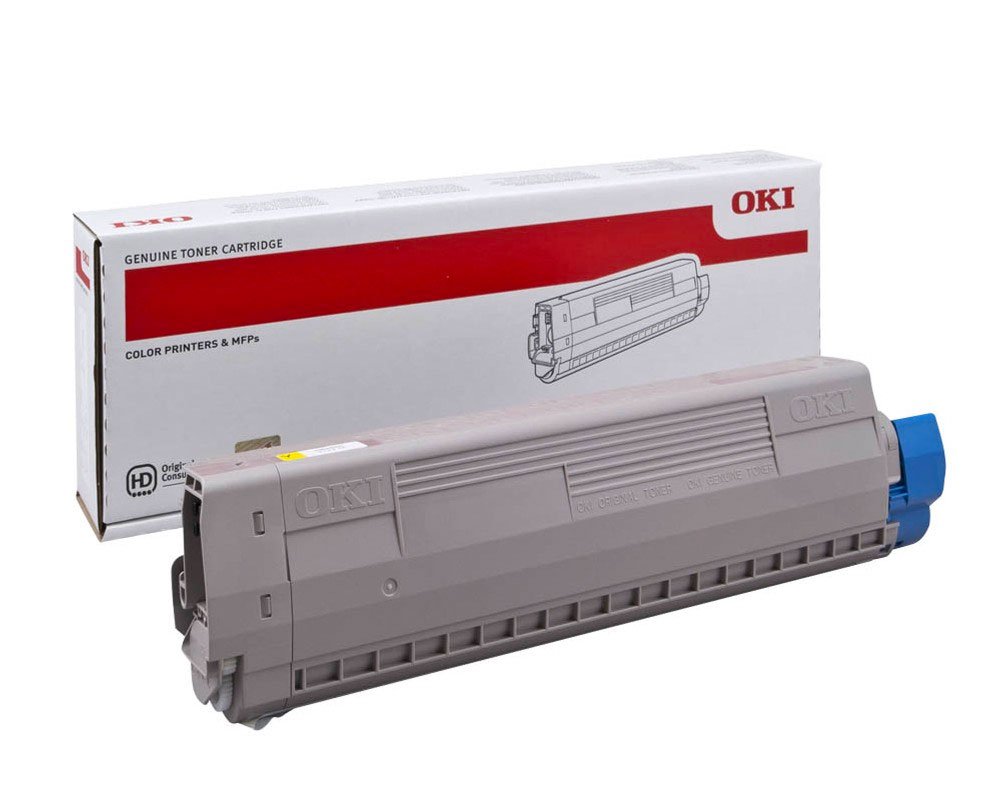 Original OKI-Toner 44844505 (10.000 Seiten) Gelb [modell]