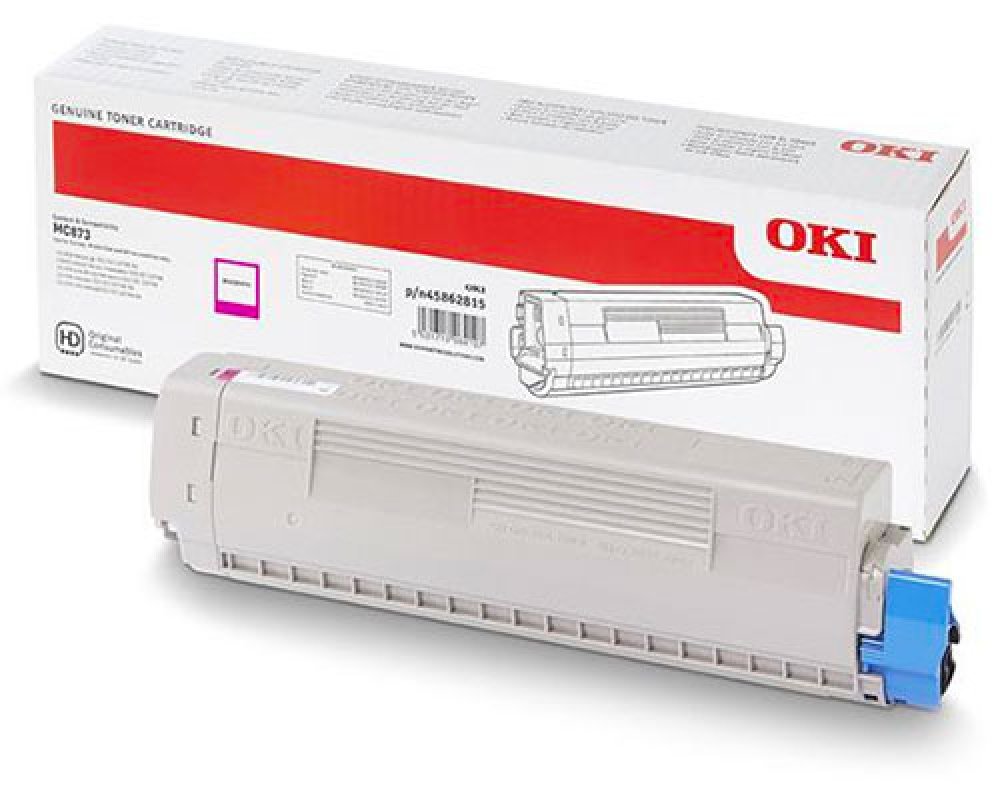 Original OKI-Toner 45862815 [modell] (10.000 Seiten) Magenta