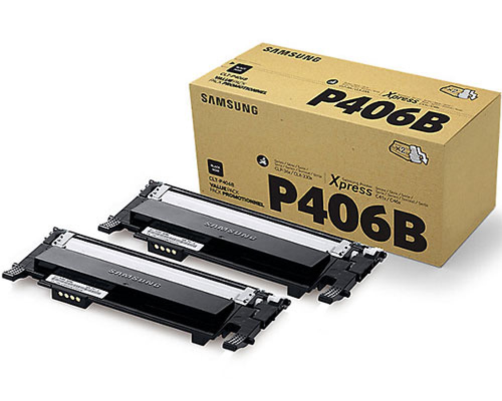 Samsung P406B Toner Doppelpack (SU374A) Schwarz [modell]