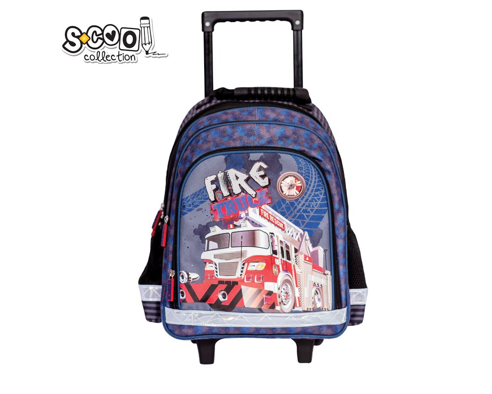 S-COOL Schulrucksack TROLLEY Feuerwehr