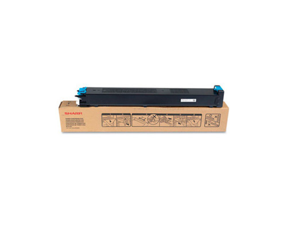 Sharp Originaltoner MX-23GTCA für Sharp MX2010U, MX2310U, MX2614N, MX3111U, MX3114N (10.000 Seiten) Cyan