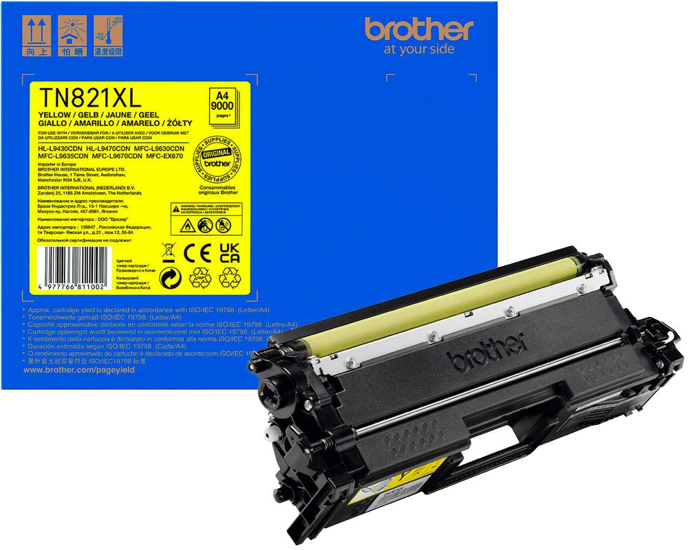 Brother Original-Toner TN821XXLY [modell] (12.000 Seiten) gelb