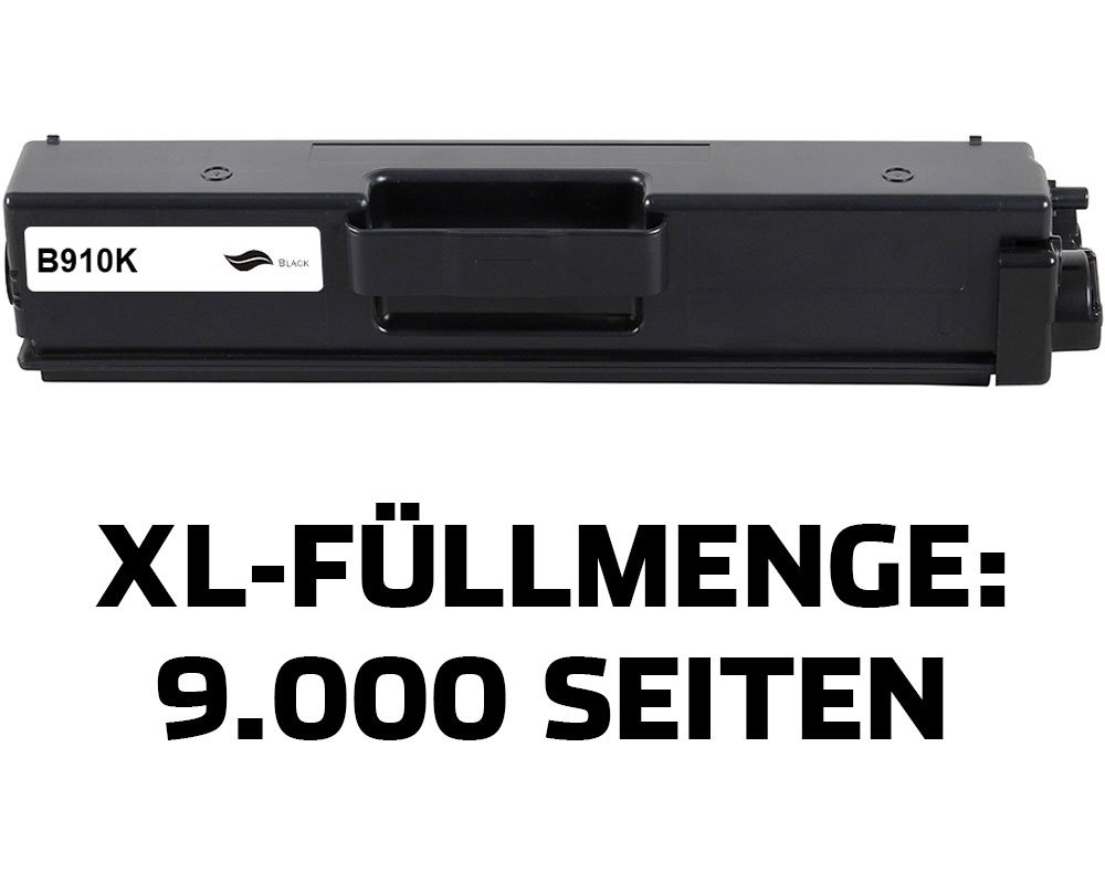 Kompatibel mit Brother TN-910BK Toner Schwarz [modell] von TONERDUMPING